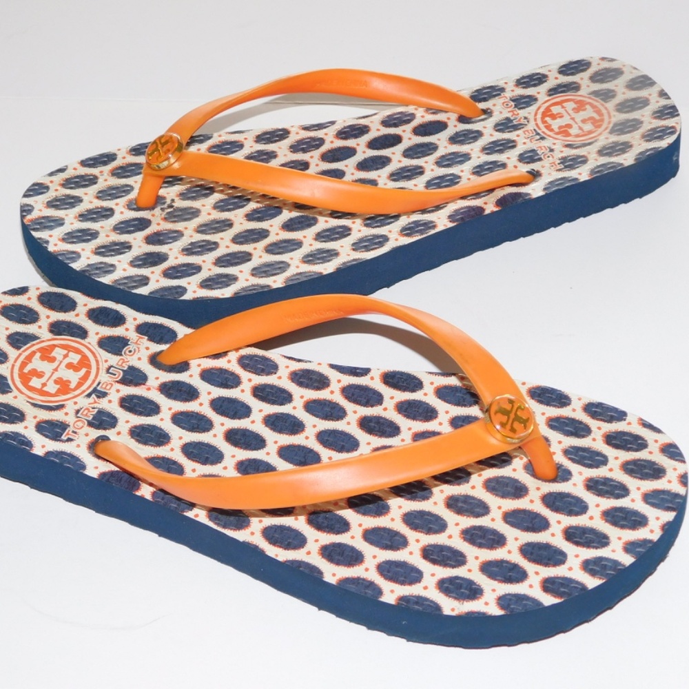 COPY - TORY BURCH Isidro logo rubber thongs sandals women 5